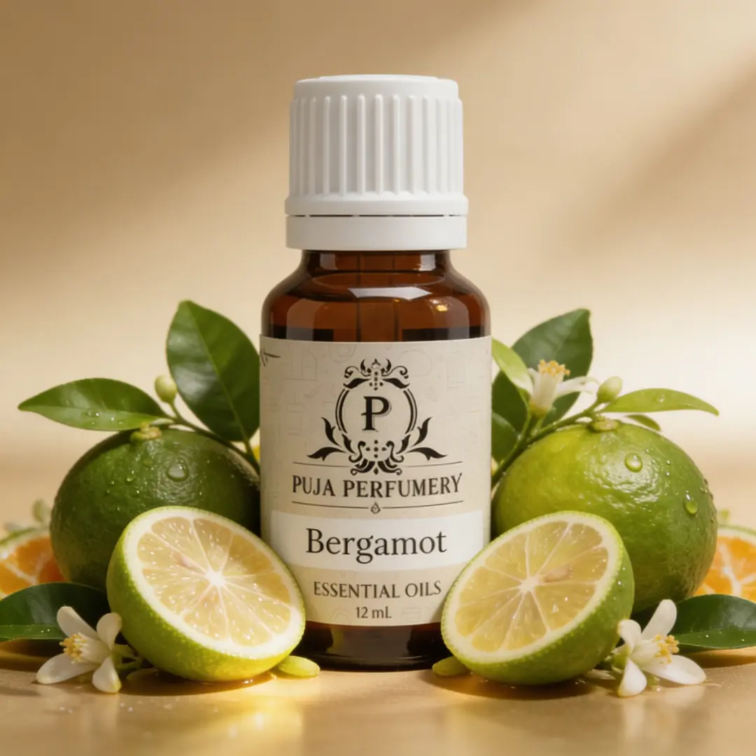 Bergamot Essential Oil | Candle Fragrance Oil | Kannauj