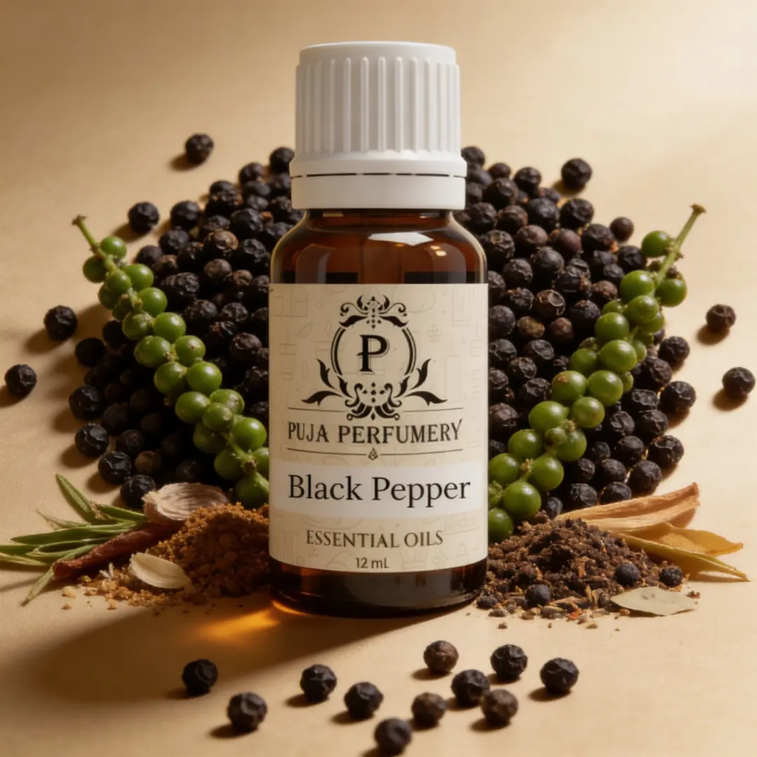 Black Pepper Essential Oil | Massage Oil | Kannauj