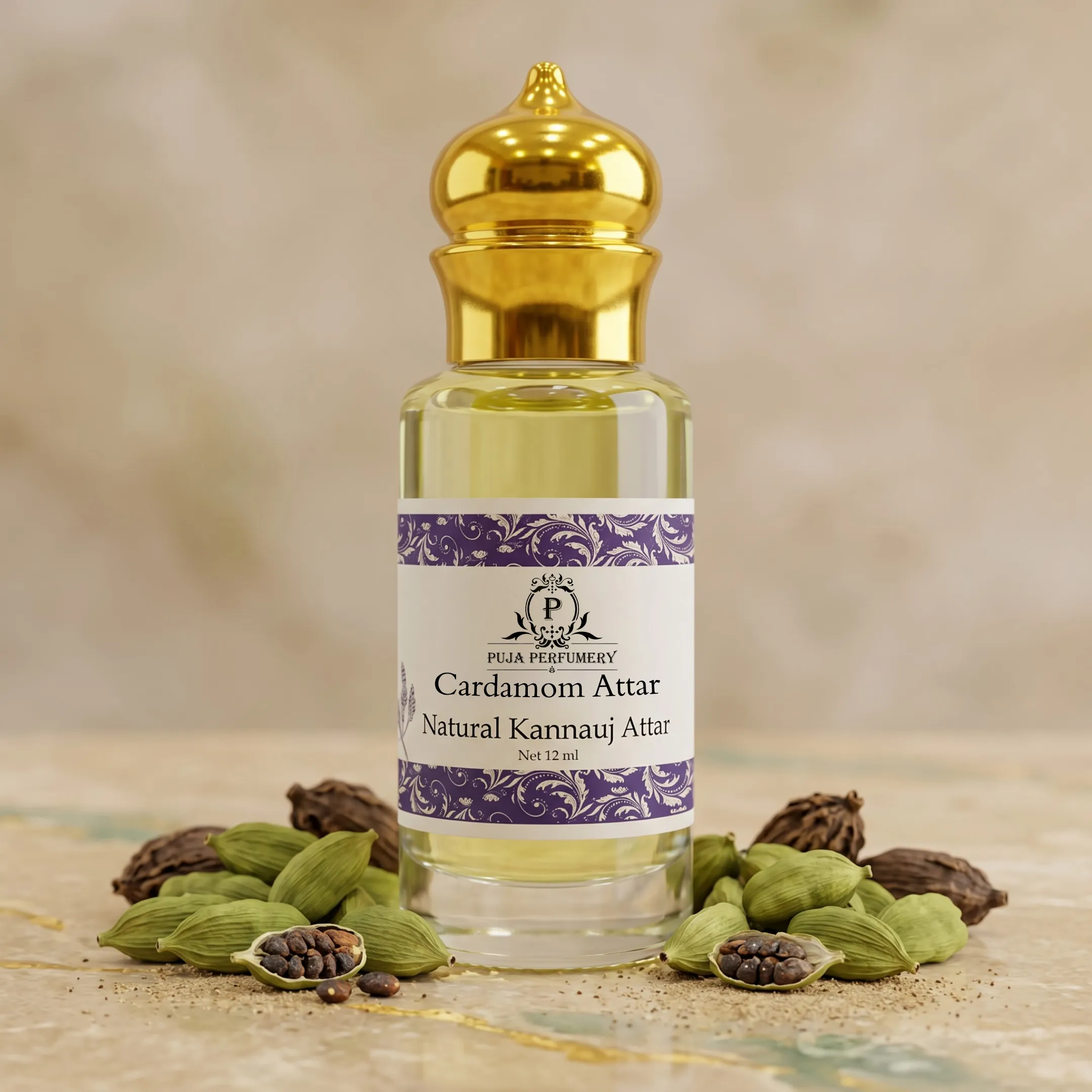 Cardamom Attar | Handcrafted Fragrance from Kannauj India