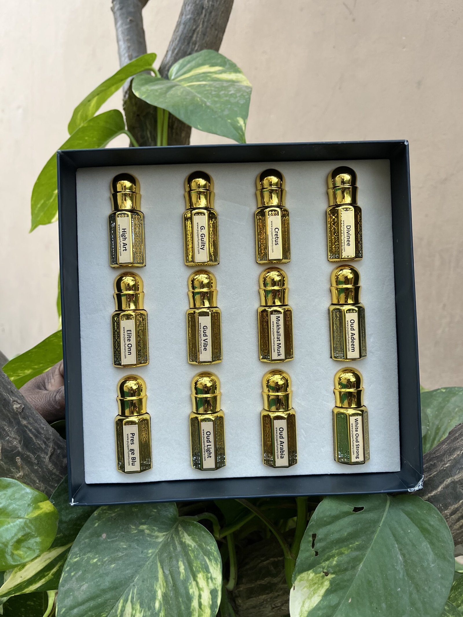 The Majestic Twelve Attar Set | Luxury Attar Collection from Kannauj - Image 3