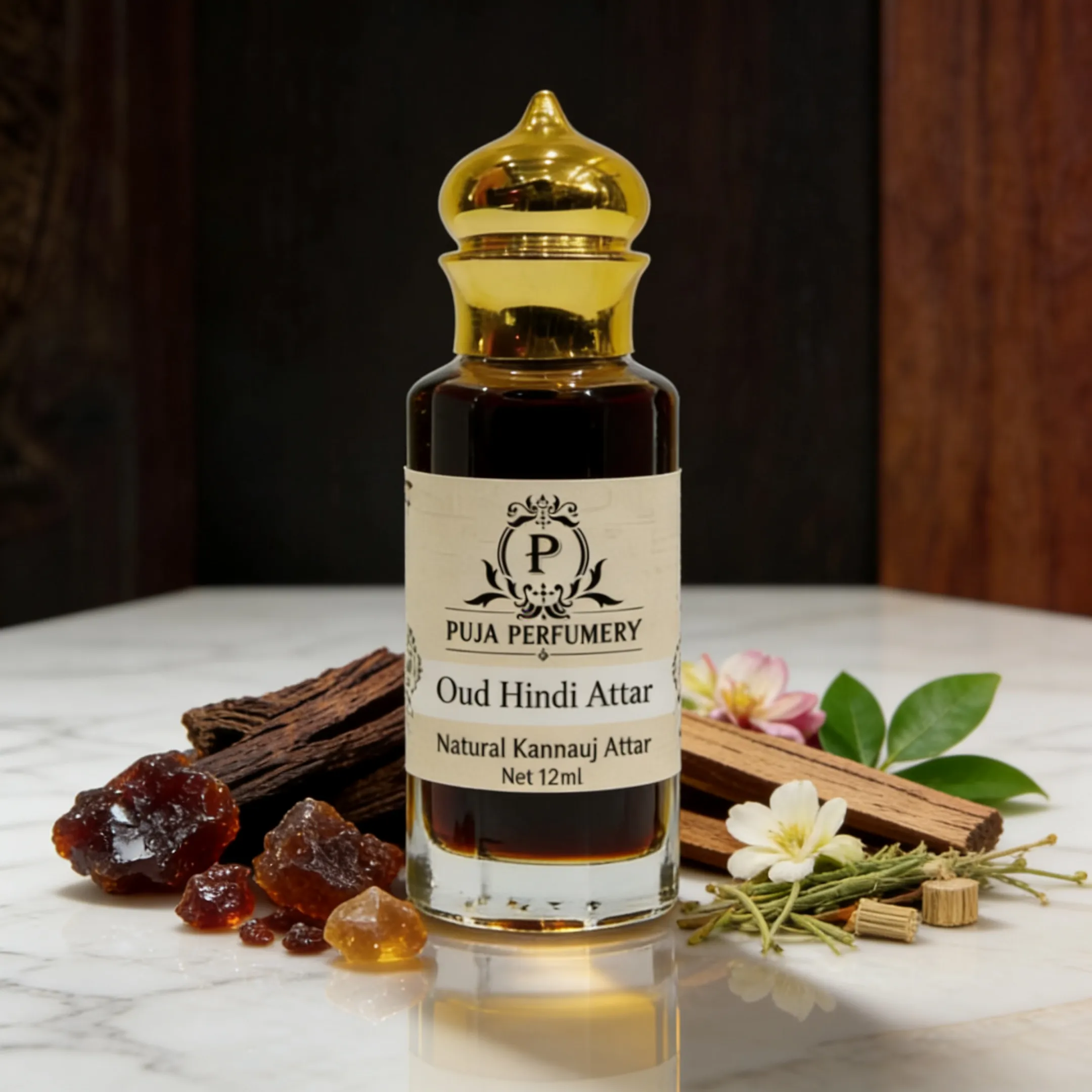 Oud Hindi Attar | Traditional Indian Attar| Pure Kannauj Oud Ittar