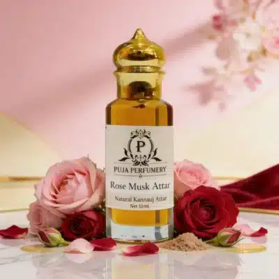 Rose Musk Attar | Traditional Indian Attar| Pure Kannauj Ittar