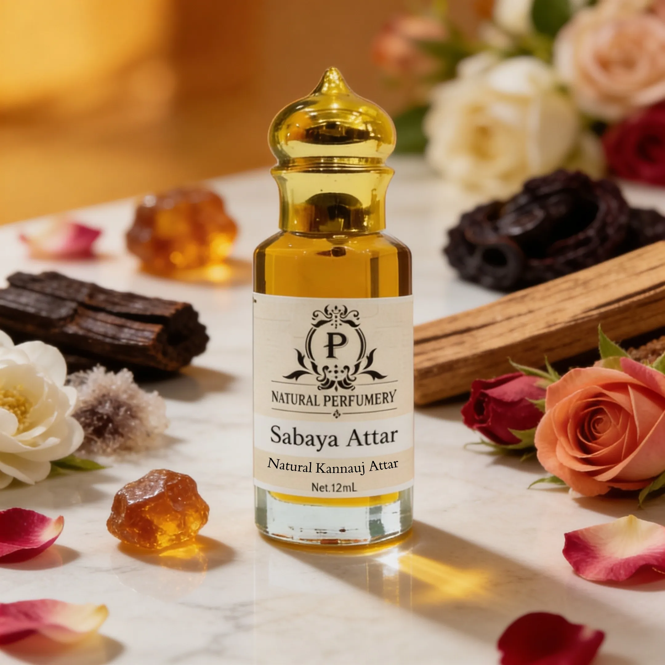 Sabaya Attar | Authentic Indian Attar| Kannauj Handcrafted Ittar