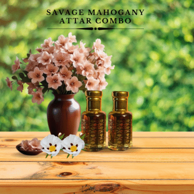 Savage Mahogany Unisex Attar Combo | Luxury Attar Collection