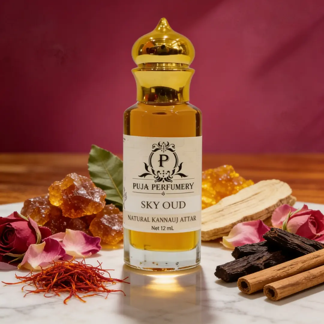 Sky Oud Attar | Premium Kannauj Oud Attar Perfume