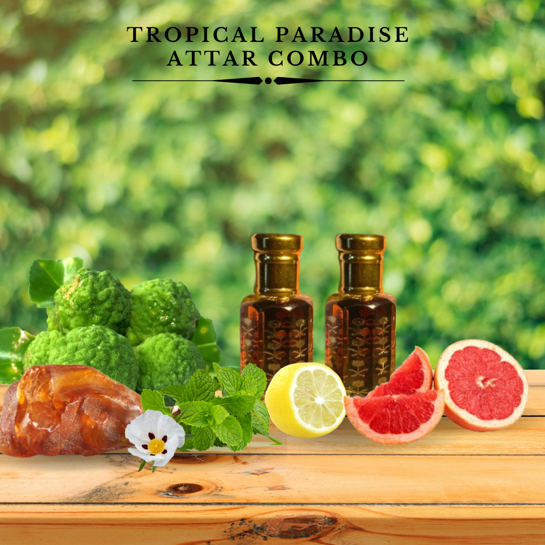 Tropical Paradise Attar | Exotic Kannauj Attar Perfume