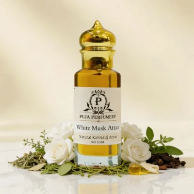 White Musk Attar | Authentic Indian Attar| Pure Kannauj Ittar