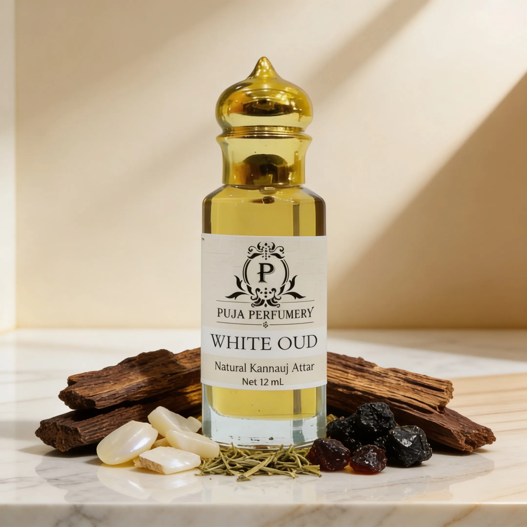 White Oud attar