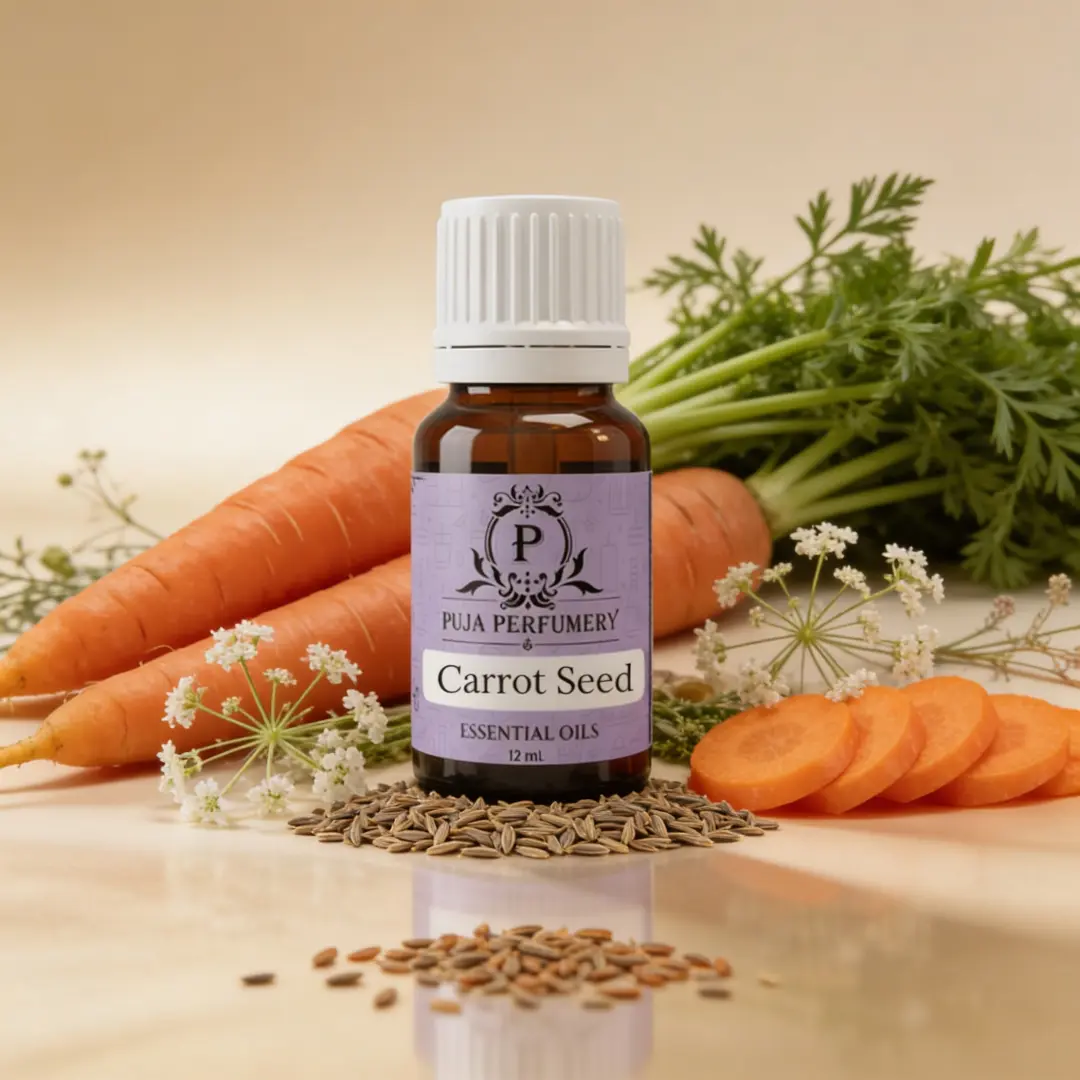 Carrot Seed Essential Oil | Cosmetic Fragrance Oil | Kannauj