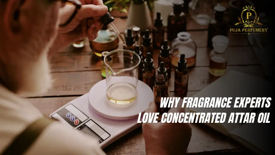 Concentrated attar oil