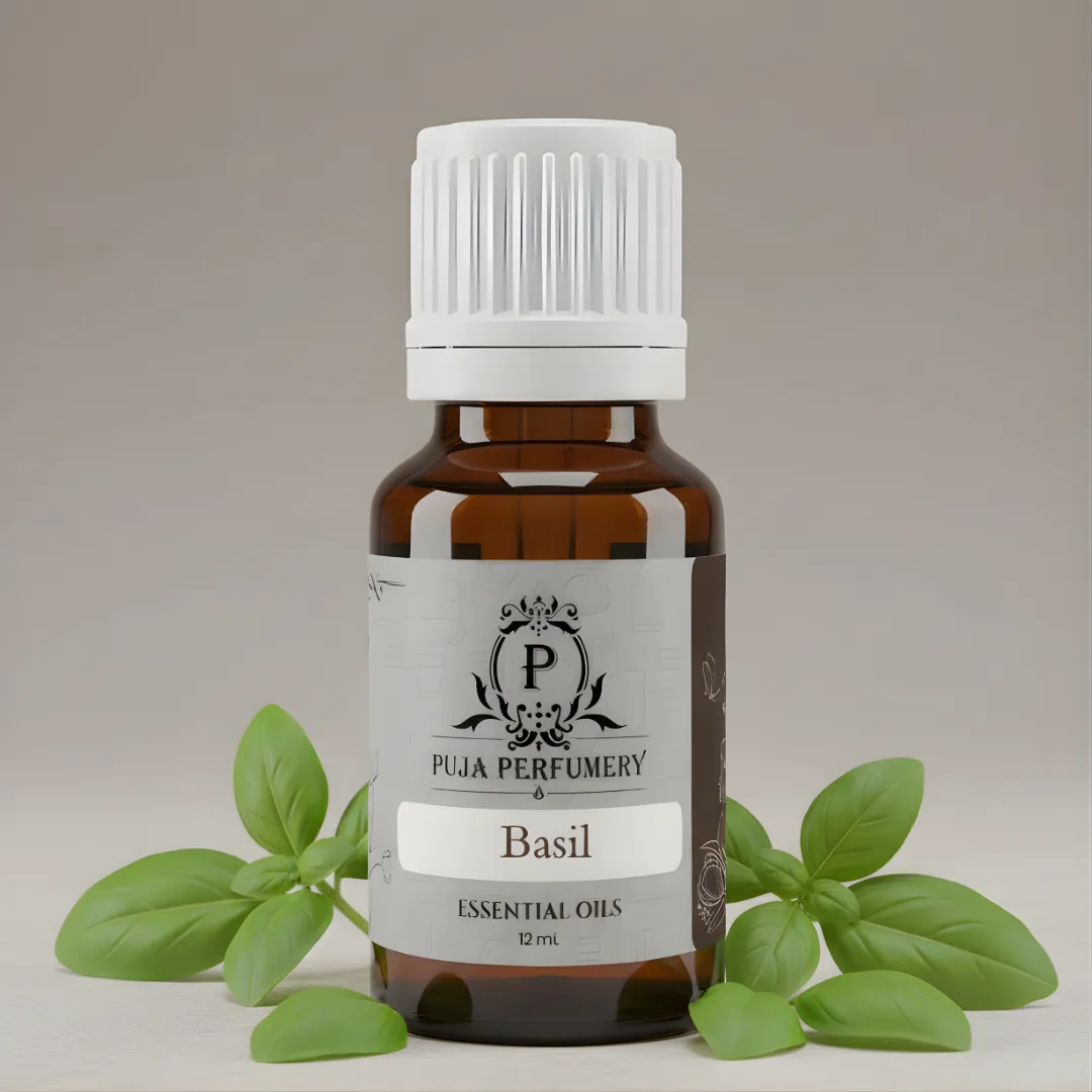 Basil Essential Oil | Aromatherapy Oils | Kannauj